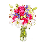 This arrangement delivered to Russia will not only look wonderful in any home, but also will last and last.