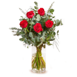 Komposition aus 5 Roses