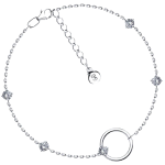 Deluxe Luminous Silver Bracelet