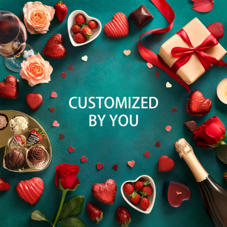 Bauen Sie Ihren eigenen Valentinskorb