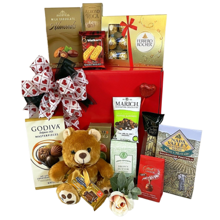 Umarmungen und Schokolade